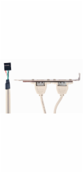 GEMBIRD USB přídavné porty 2x pro MB 25 cm