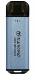 Transcend ESD300C 1TB, TS1TESD300C Transcend ESD300C 1TB, External SSD, USB 10Gbps, Type C/A