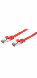 C-TECH&nbsp;kabel&nbsp;patchcord&nbsp;Cat6,&nbsp;FTP,&nbsp;červený,&nbsp;1m