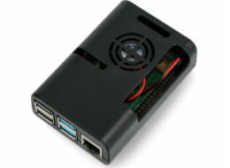 JustPi Case s ventilátorem Raspberry Pi 4B (DNG-16791)