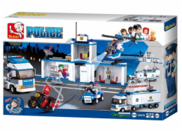 Konstruktér Sluban Policie, policejní auto