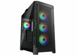 COUGAR PC skříň DUOFACE Pro RGB Mid Tower TG & Airflow Front Panel 4 x ARGB Fans TG Left Panel