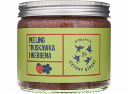Mydlarnia Trzy Paki peeling Jahoda a Verbena 250 ml