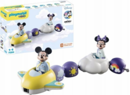 71320 1.2.3 a Disney: Oblakový vlak Mickeyho a Minnie, stavebnice