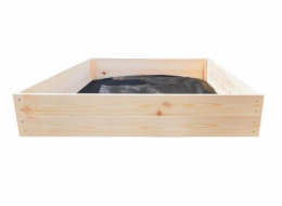 Vyvýšená postel pro zahradní centrum, 800 mm x 800 mm x 180 mm