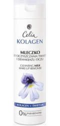 Celia Collagen Series Milk pro čištění obličeje a odličování očí 200 ml