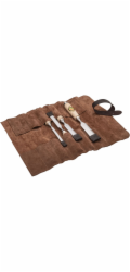 Kirschen Stechbeitelsatz 4-tlg. Ledertasche 10-16-20-26