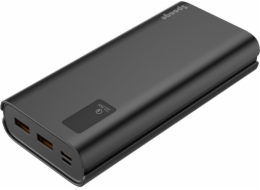 Přenosná nabíječka Sponge Energy 20000 mAh, 22,5 W, šedá