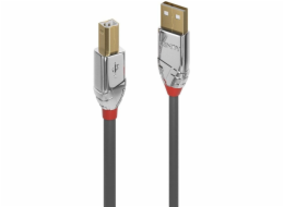 Lindy USB-A – USB-B kabel USB 7,5 m šedý (36645)
