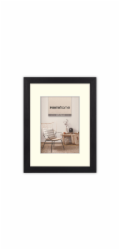 ZEP Malmo black      15x20/20x30 Holz mit Passepartout     V4523B
