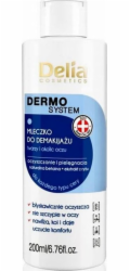 Delia Dermo System Odličovací mléko na obličej a oči 210 ml