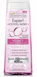 Bielenda Expert Clean Skin 3v1 zklidňující micelární fluid na odlíčení 400ml