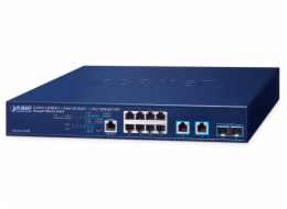 Planet MGS-6311-10T2X L3 switch, 8x2,5Gb, 2x10Gb, 2x10Gb SFP+