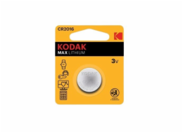 Baterie Kodak CR 2016 MAX Lithium 1ks, blistr