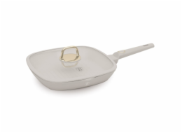 Pánev grilovací s titanovým povrchem a poklicí 28 cm Sahara Collection BH-8067