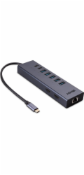 Lindy DST -Mini Duo - Dockingstation - pro smartphone, tablet, notebook