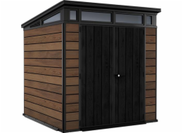 Zahradní domek Keter Signature 7x7 Walnut, s podlahou