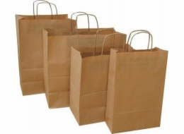 NC Envelopes PAPÍROVÉ SÁČKY 240 X 100 X 360 MM ECOBAG HNĚDÝ 1 KS.