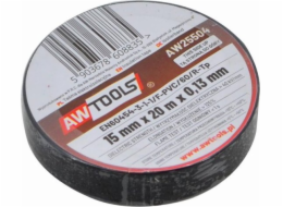 AWTools IZOLAČNÍ PÁSKA 25mm x 20m ČERNÁ