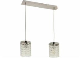 KRIS závěsné svítidlo Krislamp Gala KR 313-2L závěsné svítidlo závěsné 2x40W E27 chrom