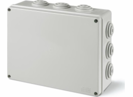 Instalační krabice Scame Scabox 685.006, povrchová montáž, 150X110X70mm, s vývodkami IP55, šedá