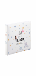 Hama To The Moon Buchalbum 25x25 50 weiße Seiten Kinderalbum 3862
