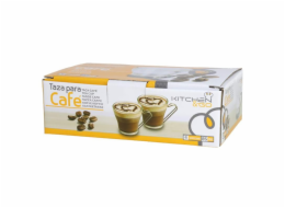 Hrnek na espresso skleněný 85 ml sada 6 ks 8430540233620