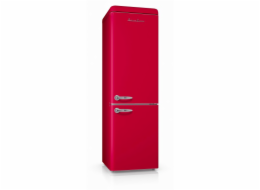 Kombinovaná&nbsp;chladnička&nbsp;Schaub&nbsp;Lorenz&nbsp;SL250FR&nbsp;červená&nbsp;+&nbsp;TOPINKOVAČ
