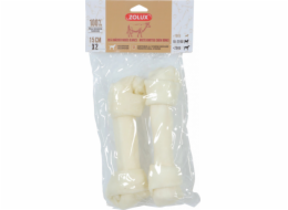 ZOLUX Vázaná bílá kost - žvýkačka pro psa - 100g