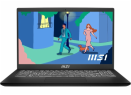 Laptop MSI Modern 15 B12MO-640PL 39,6 cm (15,6 ) Full HD Intel Core i5 i5-1235U 16 GB DDR4-SDRAM 512 GB SSD Wi-Fi 6 (802.11ax) Windows 11 Home Black