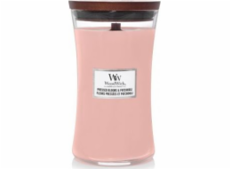 Svíčka oválná váza WoodWick, Drcené květy a pačuli, 609.5 g