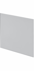 Panel Awenta Trax Glass 125 mm šedá matná