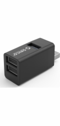 ORICO MINI HUB USB-A 3x USB-A (2x2.0 1x3.1) MINI-U32L-BK-BP