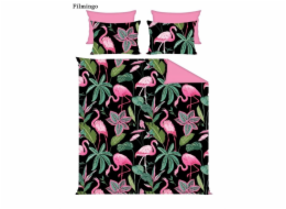 COMPL KRYT SATÉN FLAMINGO 200X220