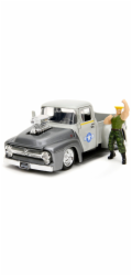 Auto Street Fighter 1956 Ford Pickup s Guile 1:24 Figurka Simba JADA