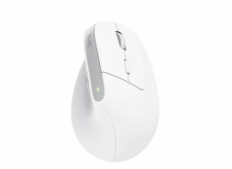 TRUST myš Bayo+ Ergonomická vertikální myš, Bezdrátová, bílá