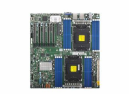 SUPERMICRO MB 2xLGA4677, C741, 16x DDR5 ECC, 4x NVMe, 8+2sata 2x M.2, 6x PCIe5.0, 2x 10Gb LAN,IPMI