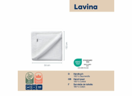 Ručník Lavinia 100% bavlna bílá 50 x100cm KL-23930