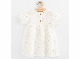 Kojenecké mušelínové šaty New Baby Zora Vel.62 (3-6m)