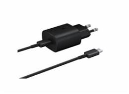 Samsung síťová nabíječka EP-TA800EBE + kabe EP-DG980BBE USB-C, 25W, černá, (bulk)