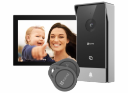 Chytrý zvonek Ezviz HP5 Wi-Fi, 7" dotykový monitor, videotelefon