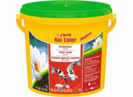Sera Koi Color Medium 3.800 ml, granule - základní krmivo pro Koi
