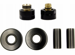 Sada Vario Term Masking, jednoduchá rozeta 16xM22 PEX, matná černá