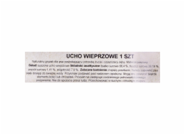 Žvýkačka pro psy PETMEX Vepřové ucho 40g 1ks