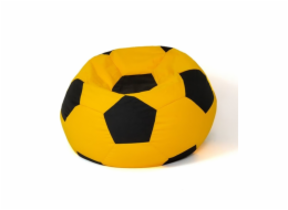 Fotbalová taška Sako pouffe žluto-černá XXL 140 cm