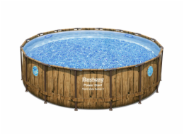 Bestway 56725 nadzemní bazén Rámovaný bazén Round Blue Brown