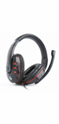 Gembird GHS-402 headphones/headset Wired Head-band Gaming Black