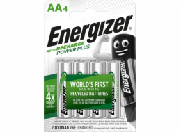 Energizer Nabíjecí baterie - AA / HR6 - 2000mAh POWER PLUS, 4 ks