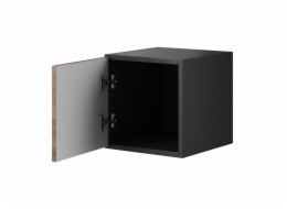 Cama sestava obývacího pokoje ROCO 9 (RO1+RO3+2xRO6+2xRO5) černá/černá/bílá