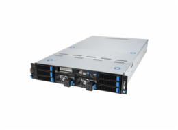 ASUS 90SF0251-M004X0 barebone server Intel C741 Rack (2U) Černá, Ocel